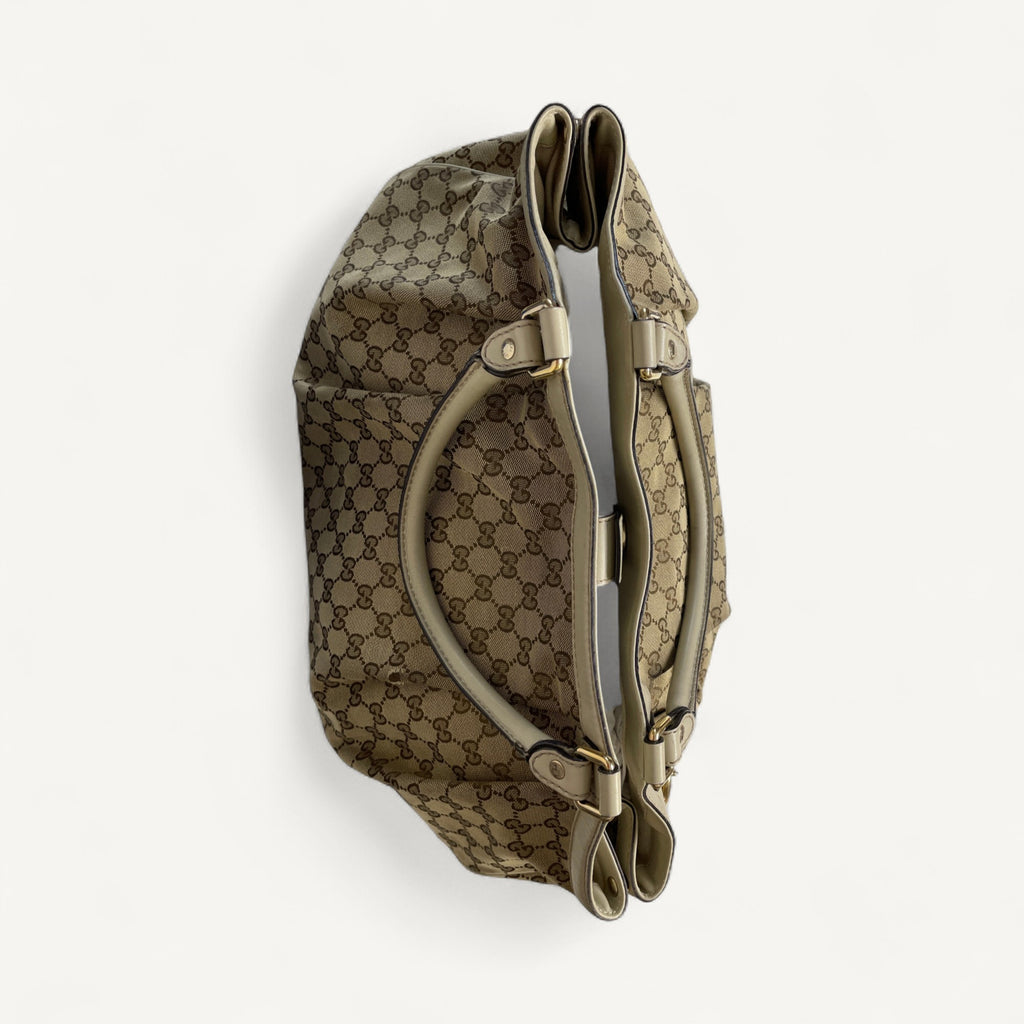 Gucci Monogram Canvas Sukey Large Tote